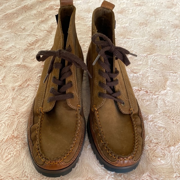 Cougar Mens Genuine Leather Lace Up Boot - Picture 2 of 10